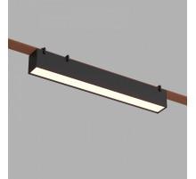 Трековый однофазный светильник Denkirs Belty linear DK5574-BK