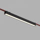 Трековый однофазный светильник Denkirs Belty linear DK5576-BK