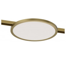Трековый однофазный светильник Denkirs Shine flow DK5763-SB