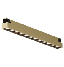 Трековый однофазный светильник Denkirs Shine grill DK5771-SB