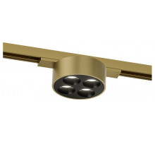 Трековый однофазный светильник Denkirs Shine grill DK5772-SB