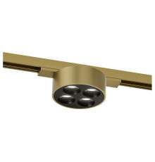 Трековый однофазный светильник Denkirs Shine grill DK5772-SB