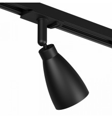 Трековый однофазный светильник Denkirs Bell DK6050-BK