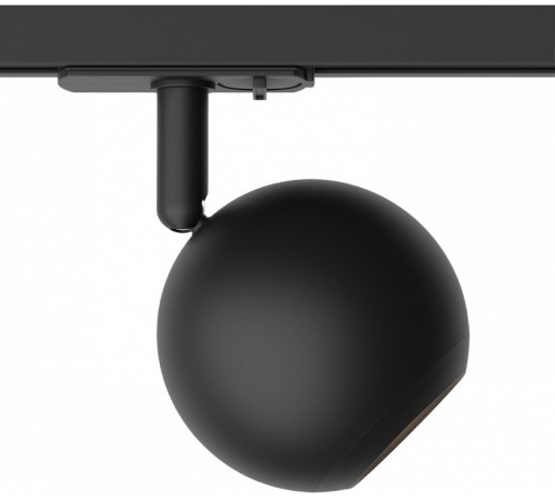 Трековый однофазный светильник Denkirs Omra DK6070-BK