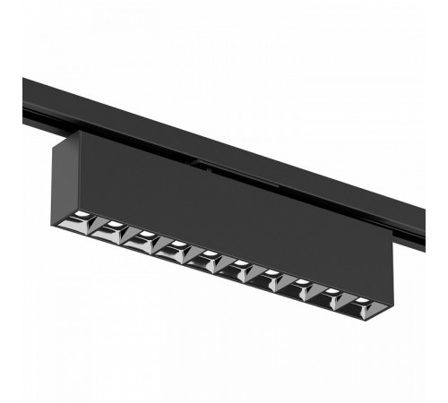 Трековый однофазный светильник Denkirs Edder DK6444-BK