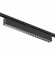 Трековый однофазный светильник Denkirs Edder DK6644-BK
