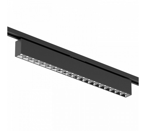 Трековый однофазный светильник Denkirs Edder DK6644-BK