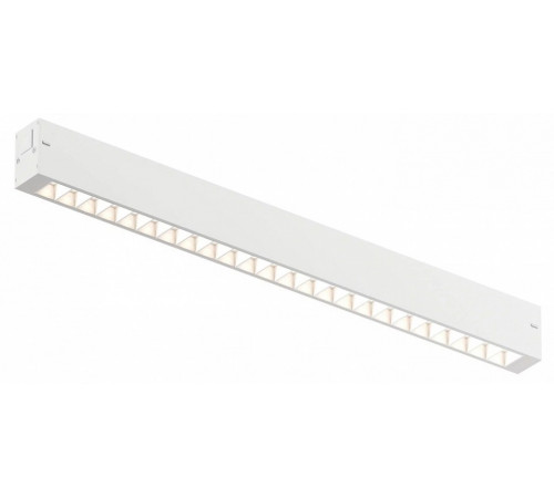 Трековый однофазный светильник Denkirs Smart Grill DK8002-CONN-WH