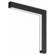 Трековый однофазный светильник Denkirs Smart Linear DK8015-BK