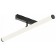 Трековый однофазный светильник Denkirs Smart Ray DK8065-BK