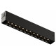 Трековый однофазный светильник Denkirs Simple Grill DK8101-BK