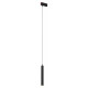 Трековый однофазный светильник Denkirs Simple Spot DK8108-BK