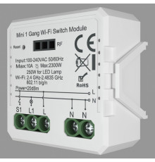 Wi-Fi реле Denkirs RL1001-SM