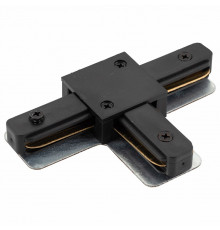 Коннектор T-образный Denkirs DK Track Black TR1103-BK