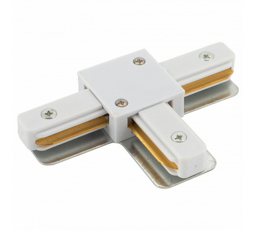 Коннектор T-образный Denkirs DK Track White TR1103-WH