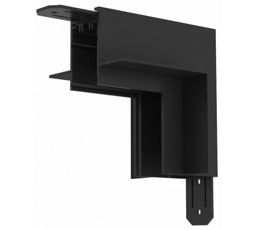 Коннектор L-образный стена-потолок Denkirs Smart TR2118-BK