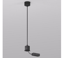 Подвод питания для подвесного монтажа трека Denkirs Smart Base TR2124-BK