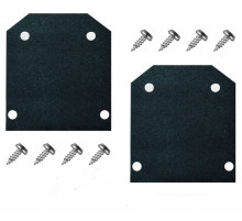Комплект торцевых заглушек Denkirs 2 шт. TR3042-AL