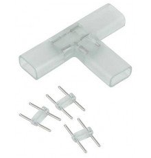 Переходник для одностороннего неона LS001 220V 5050 RGB (10 шт) Elektrostandard 4690389135057