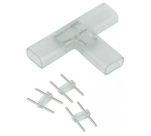 Переходник для одностороннего неона LS001 220V 5050 RGB (10 шт) Elektrostandard 4690389135057