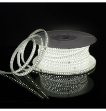 Светодиодная лента Elektrostandard 220V 14,4W 120Led 2835 IP65 6500 холодный белый, 50 м 4690389170973 a053640