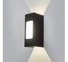 Уличный настенный светильник Elektrostandard 1638 Techno LED черный 4690389182044 a054929