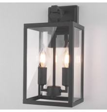 Уличный настенный светильник Elektrostandard Candle 35150/D темно-серый 4690389182457 a058478