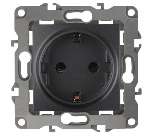 Розетка 2P+E Schuko Эра 12-2101-05 Б0014679