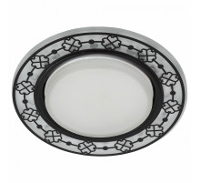 Встраиваемый светильник ЭРА DK LD28 WH/BK Б0037390