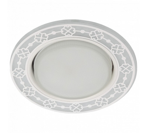 Встраиваемый светильник Эра DK LD28 WH/BK /1 Б0048932