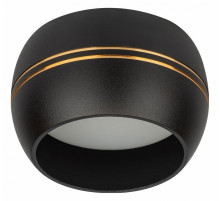 Накладной светильник ЭРА OL13 GX53 BK/GD Б0049036