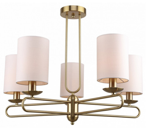 Люстра на штанге Escada Eclipse 10166/5PL Brass