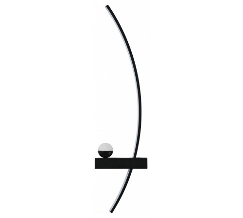 Настенный светильник Escada Ray 10220/2LED Black R