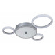 Потолочный светильник Escada Saturn 10268/4LED Silver