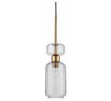 Подвесной светильник Escada Gloss 1141/1S Chrome/Smoke