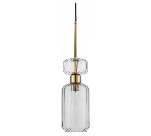 Подвесной светильник Escada Gloss 1141/1S Chrome/Smoke