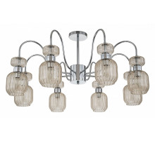 Люстра на штанге Escada Gloss 1141/8PL Chrome/Beige