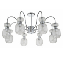 Люстра на штанге Escada Gloss 1141/8PL Chrome/Clear