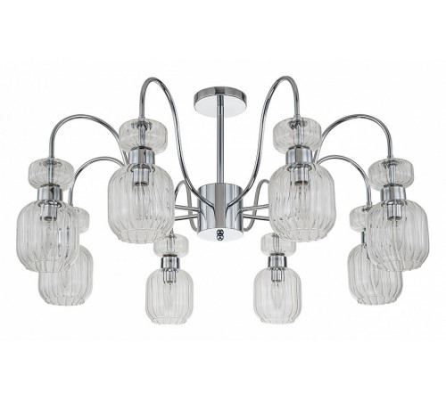 Люстра на штанге Escada Gloss 1141/8PL Chrome/Clear