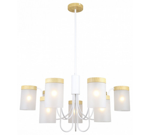 Люстра на штанге Escada Harmony 1172/9P White