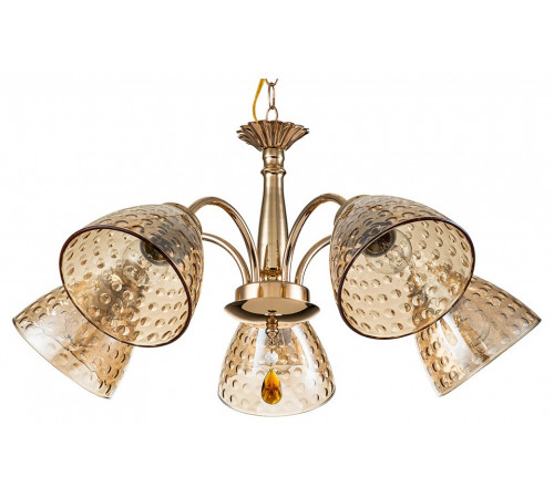 Подвесная люстра Escada Freesia 658/5PL Gold Подвесная люстра Escada Freesia 658/5PL Gold