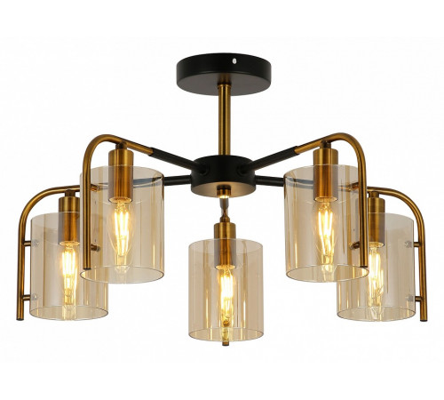 Люстра на штанге Escada Elegant 671/5P Chrome Люстра на штанге Escada Elegant 671/5P Chrome