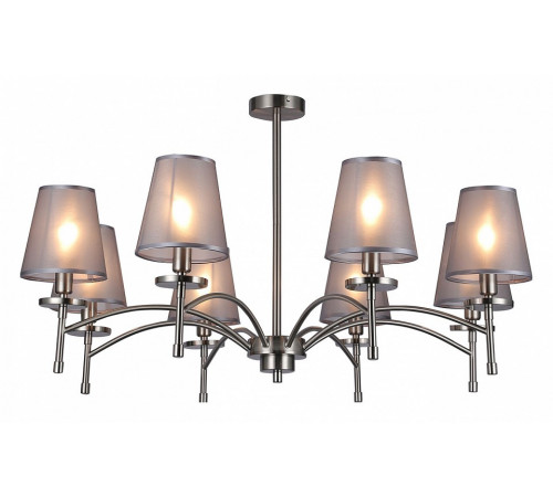 Люстра на штанге Escada Faith 694/8PL Nickel Люстра на штанге Escada Faith 694/8PL Nickel