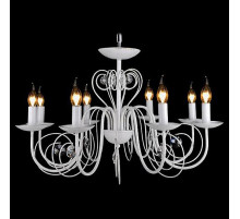 Подвесная люстра Eurosvet 60018/8 белый с золотом