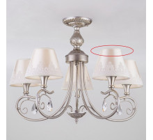 Потолочная люстра Eurosvet Incanto 60069/5 серебро