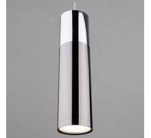 Подвесной светильник Eurosvet Double Topper 50135/1 LED хром/черный жемчуг