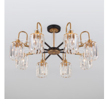 Люстра на штанге Eurosvet 70090/8 черный Smart a045145