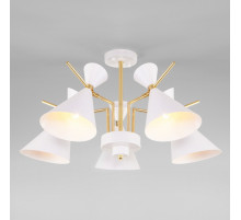 Люстра на штанге Eurosvet 70114/5 белый Smart a047641