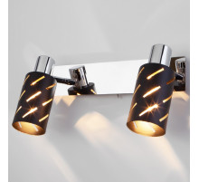 Бра Eurosvet 20090/2 черный/хром