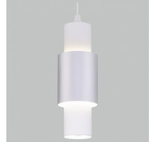 Подвесной светильник Eurosvet Bento 50204/1 LED белый/матовое серебро